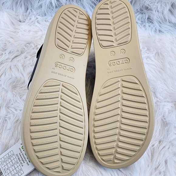 Women's Size 10 Crocs Brooklyn Tortoise Low Wedge - Picture 5 of 6